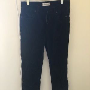 Madewell high riser corduroy